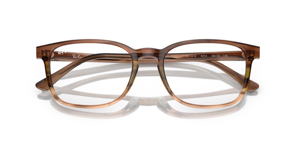 Lentes Oftálmicos Ray-Ban RX5418 Cafe/Transparente