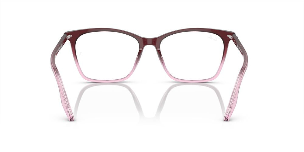 Lentes Oftálmicos Ray-Ban RX5422 Rojo Transparente