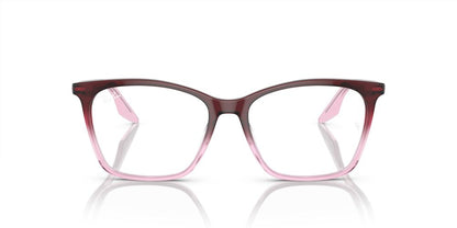 Lentes Oftálmicos Ray-Ban RX5422 Rojo Transparente