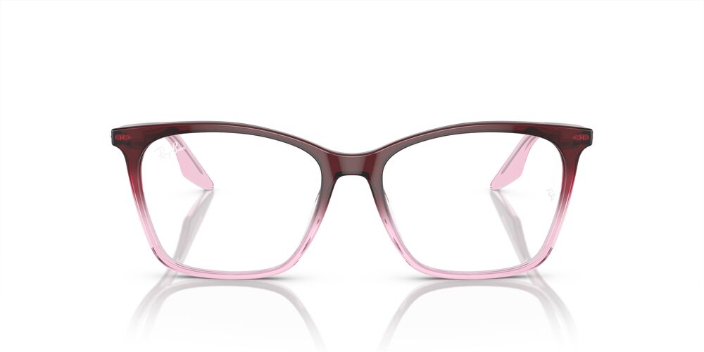 Lentes Oftálmicos Ray-Ban RX5422 Rojo Transparente