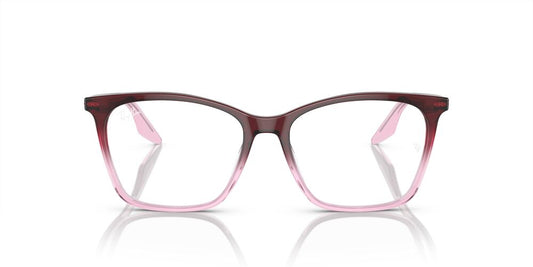 Lentes Oftálmicos Ray-Ban RX5422 Rojo Transparente