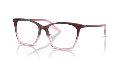 Lentes Oftálmicos Ray-Ban RX5422 Rojo Transparente