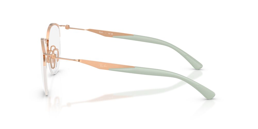 Lentes Oftálmicos Ray-Ban RX7553 Dorado/Rosado