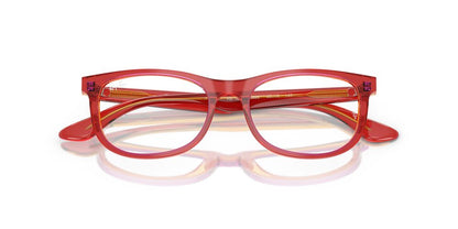 Lentes Oftálmicos Ray-Ban Jr RY1642 Rojo Transparente