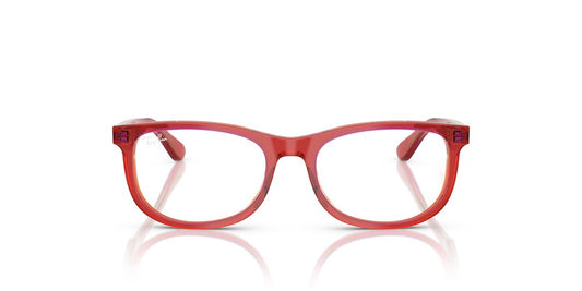 Lentes Oftálmicos Ray-Ban Jr RY1642 Rojo Transparente