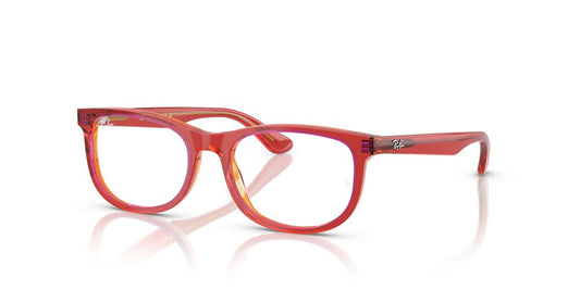 Lentes Oftálmicos Ray-Ban Jr RY1642 Rojo Transparente
