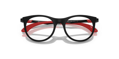Lentes Oftálmicos Ray-Ban Jr RY9082V Negro Mate/Rojo