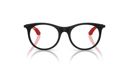 Lentes Oftálmicos Ray-Ban Jr RY9082V Negro Mate/Rojo