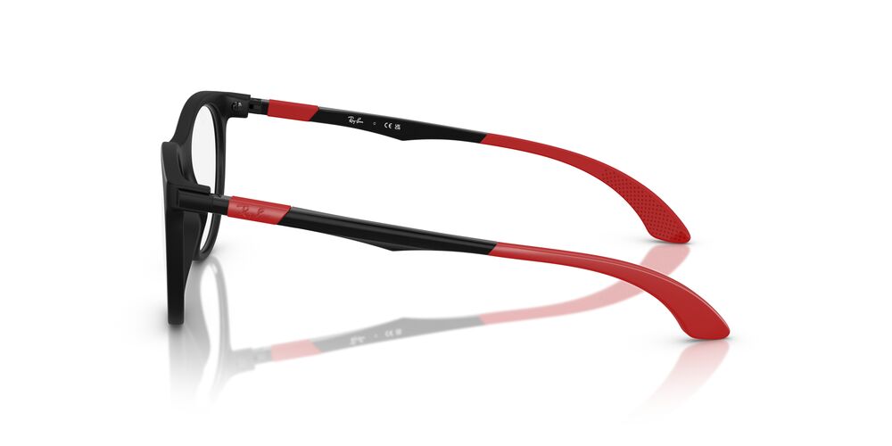 Lentes Oftálmicos Ray-Ban Jr RY9082V Negro Mate/Rojo