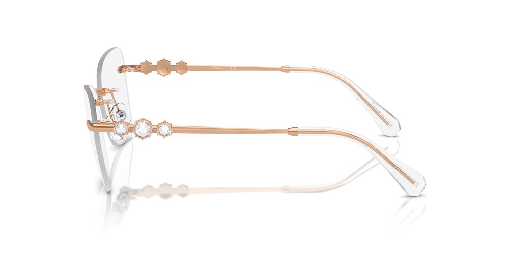 Lentes Oftálmicos Swarovski SK1014 Rosado/Dorado