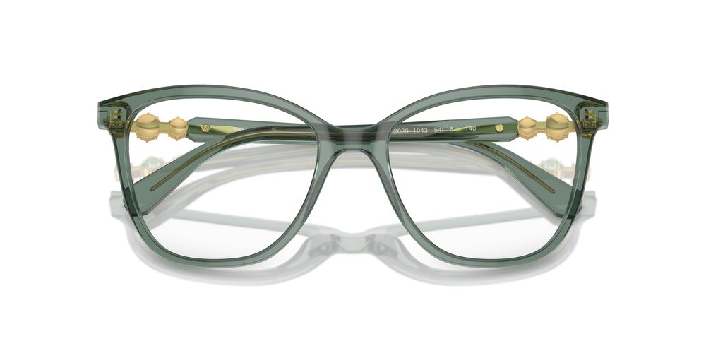 Lentes Oftálmicos Swarovski SK2020 Verde Transparente