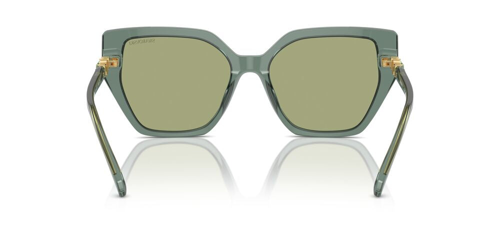 Lentes De Sol Swarovski SK6016 Verde Transparente