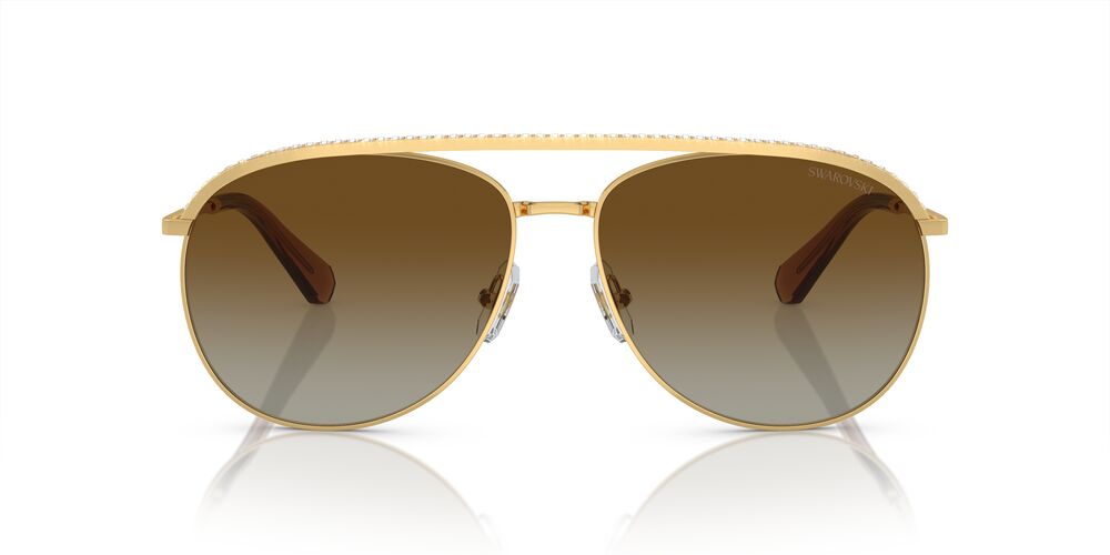Lentes De Sol Swarovski SK7005 Dorado