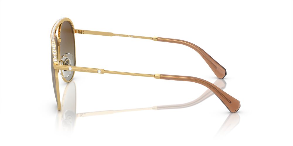 Lentes De Sol Swarovski SK7005 Dorado