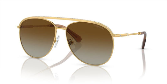 Lentes De Sol Swarovski SK7005 Dorado
