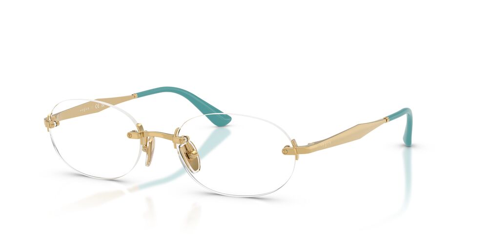 Lentes Oftálmicos Vogue VO4343 Dorado/Celeste