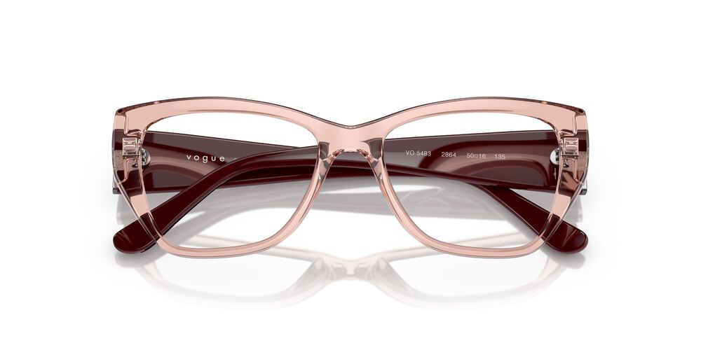 Lentes Oftálmicos Vogue VO5483 Rosado/Vino