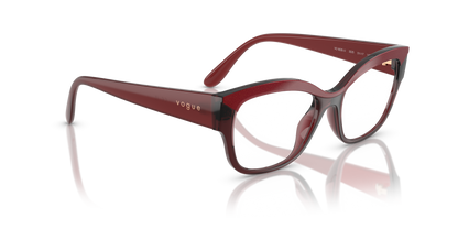 Lentes Oftálmicos Vogue VO5635-U Rojo Transparente
