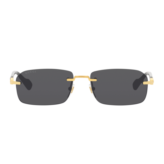 Lentes De Sol Gucci GG1221S Dorado/Negro