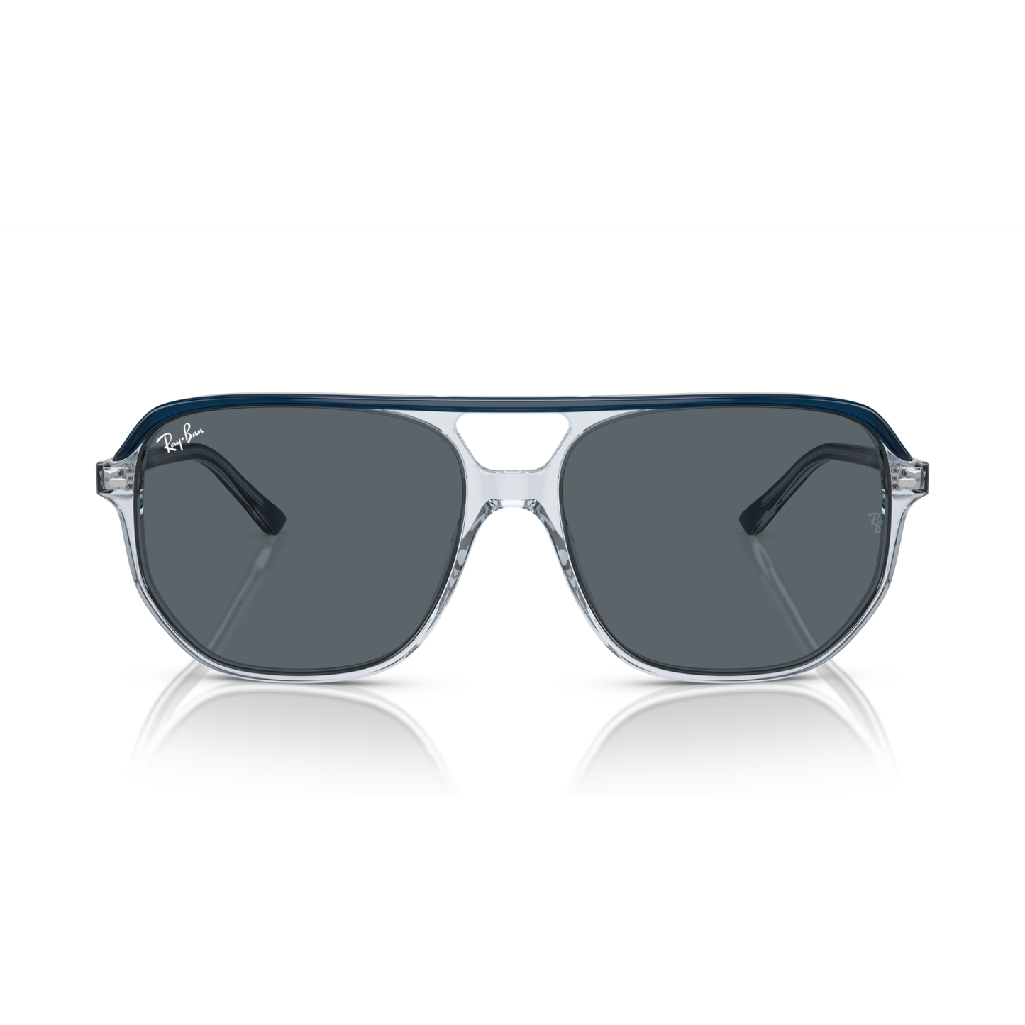 Lentes De Sol Ray-Ban RB2205 Azul Transparente