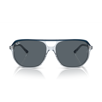 Lentes De Sol Ray-Ban RB2205 Azul Transparente