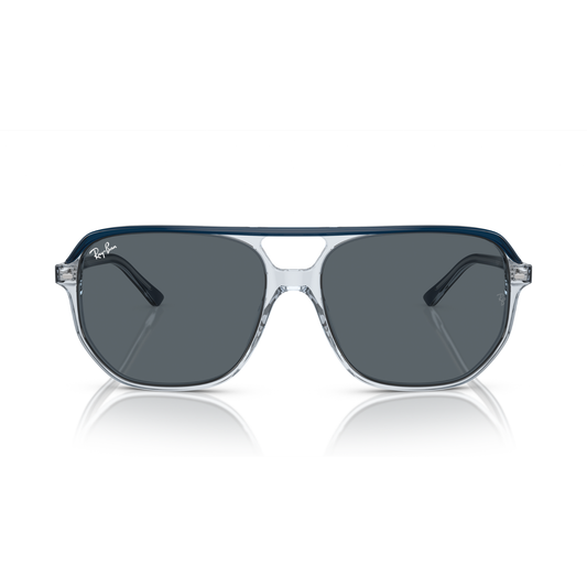 Lentes De Sol Ray-Ban RB2205 Azul Transparente