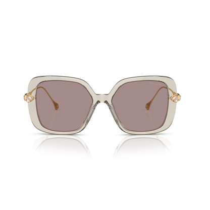 Lentes De Sol Swarovski SK6011 Cafe Transparente