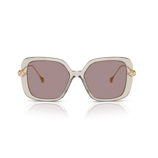 Lentes De Sol Swarovski SK6011 Cafe Transparente