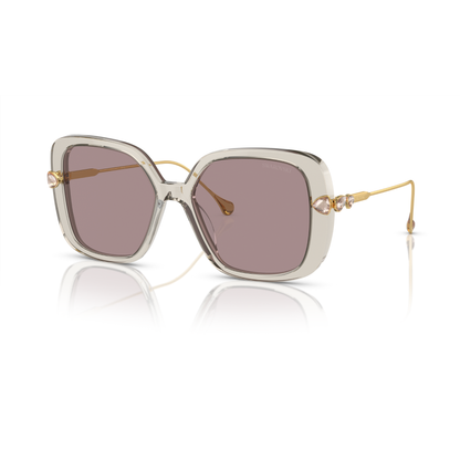 Lentes De Sol Swarovski SK6011 Cafe Transparente
