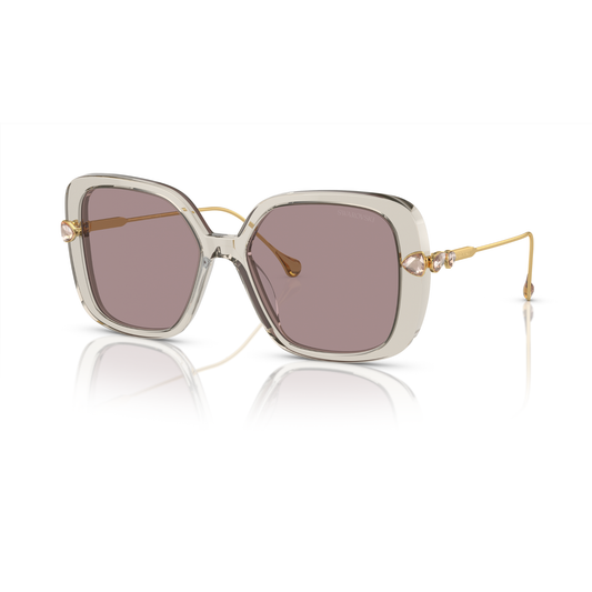 Lentes De Sol Swarovski SK6011 Cafe Transparente