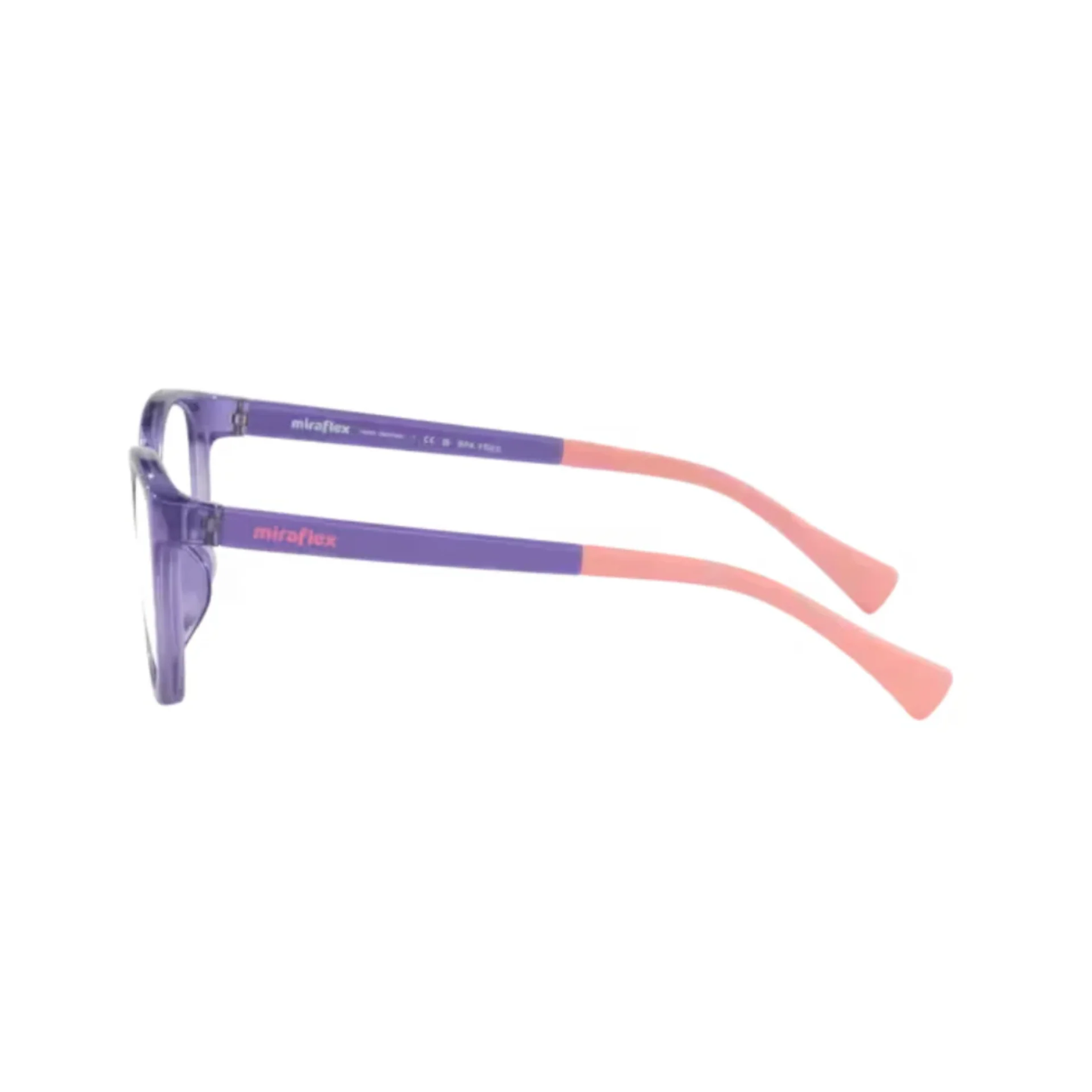 Lentes Oftálmicos Miraflex Jr MF4034 Lila Transparente