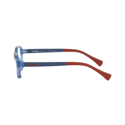 Lentes Oftálmicos Miraflex Jr MF4037 Azul Transparente