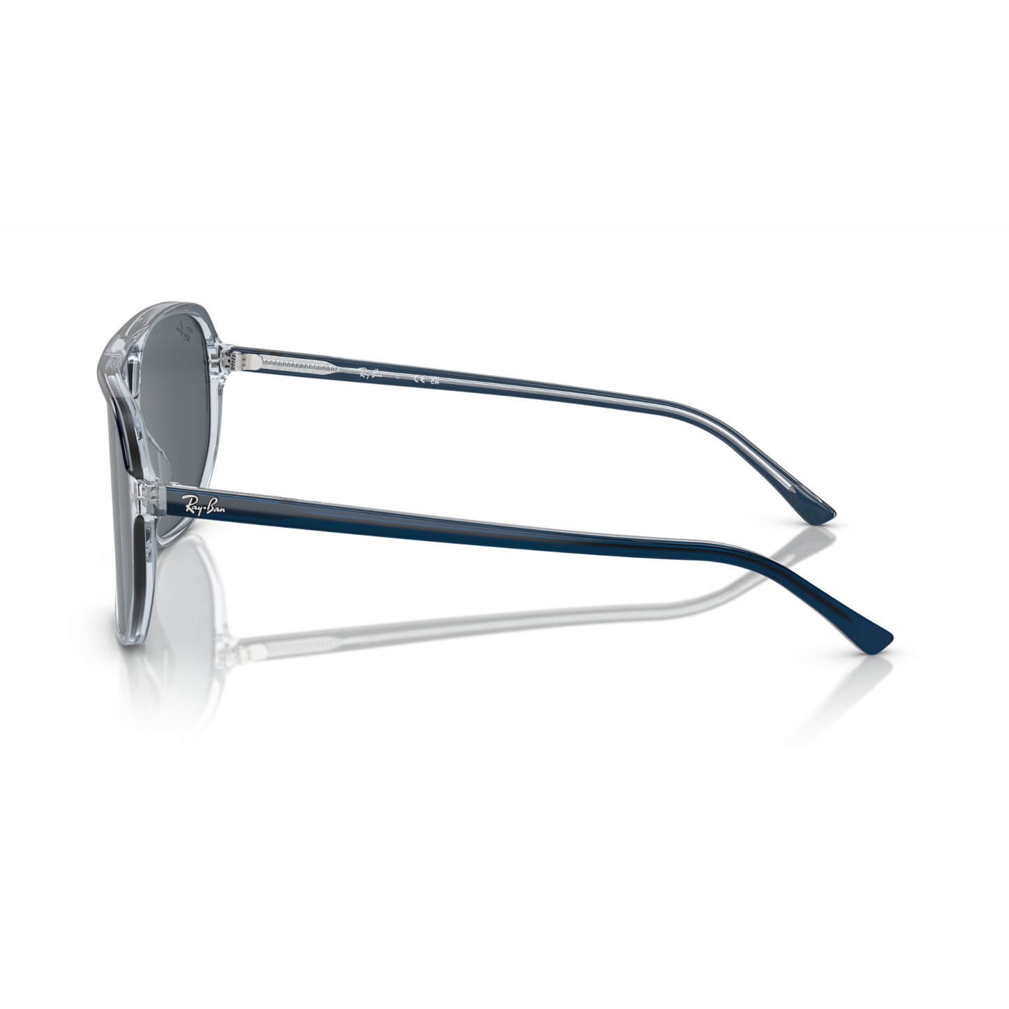 Lentes De Sol Ray-Ban RB2205 Azul Transparente