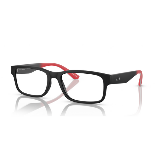 Lentes Oftálmicos Armani Exchange AX3106 Negro/Rojo