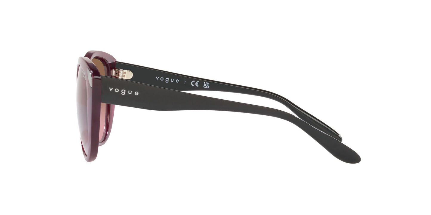 Lentes De Sol Vogue VO5457-S Vino/Negro
