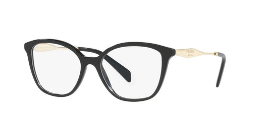 Lentes Oftálmicos Prada VPR02Z Negro/Dorado