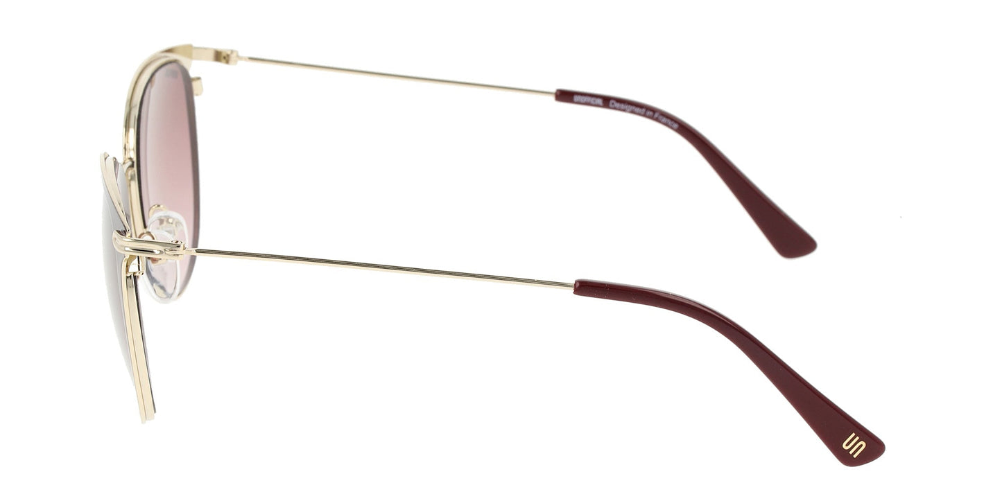 Lentes De Sol Unofficial UO5038 Violeta/Dorado