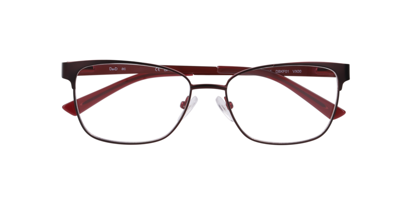 Lentes Oftálmicos Dbyd DB1007 Rojo Mate
