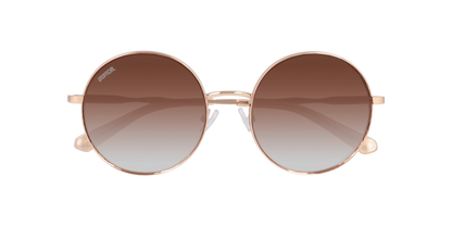 Lentes De Sol Unofficial UO5145 Rosado/Dorado