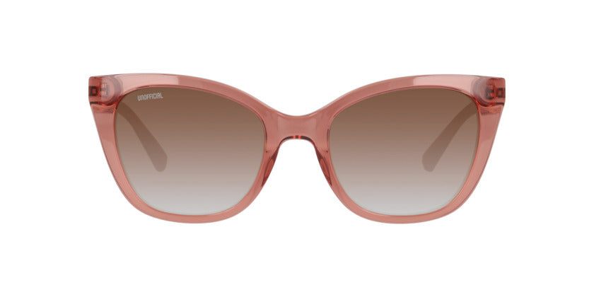 Lentes De Sol Unofficial UO6207B Rosado Transparente