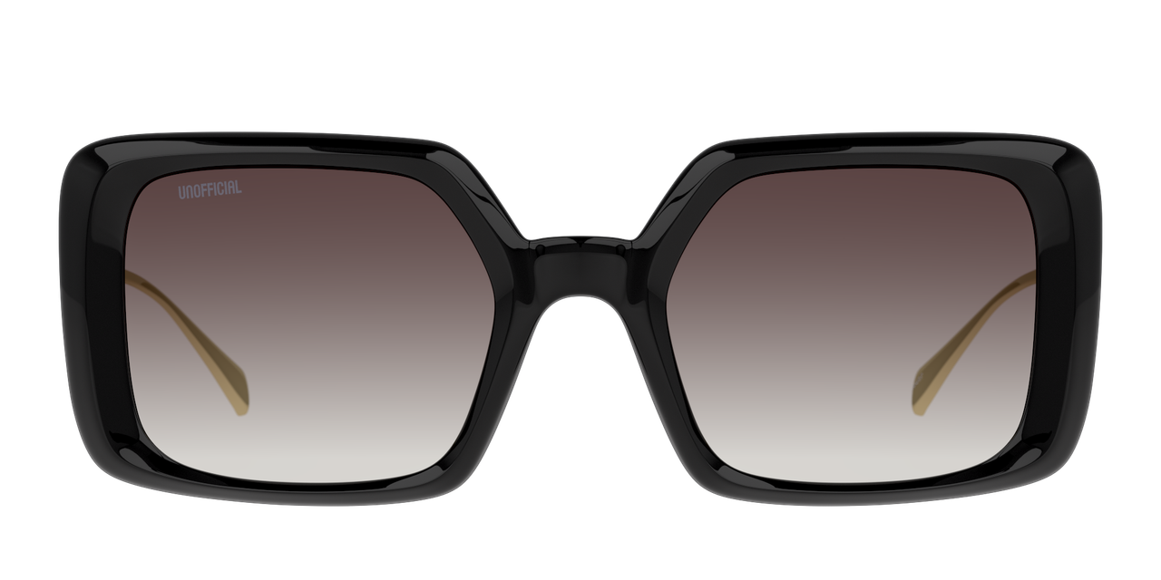 Lentes De Sol Unofficial UO6166 Negro/Dorado