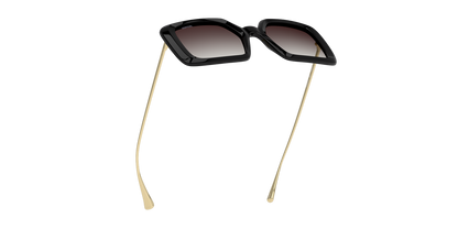 Lentes De Sol Unofficial UO6166 Negro/Dorado