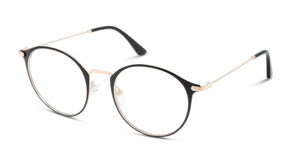 Lentes Oftálmicos Unofficial UO1070 Negro/Dorado