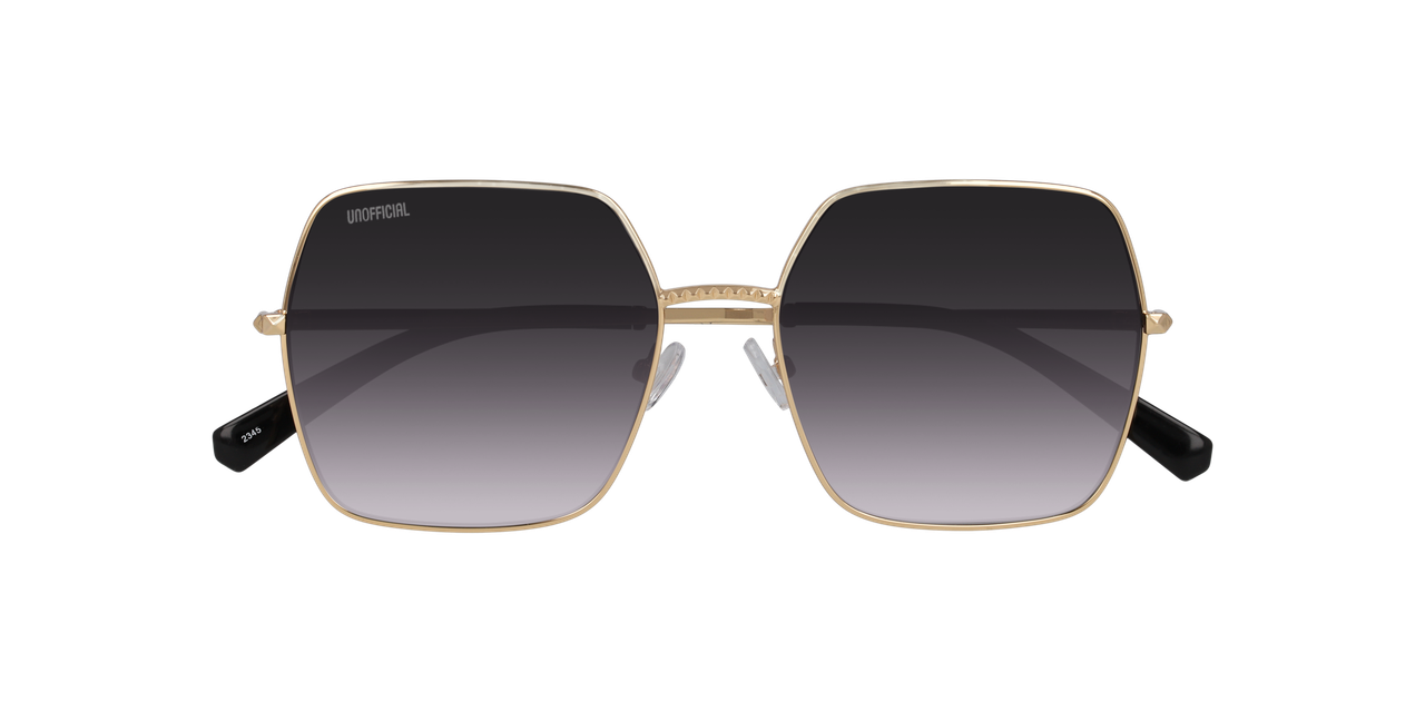 Lentes De Sol Unofficial UO5140 Dorado
