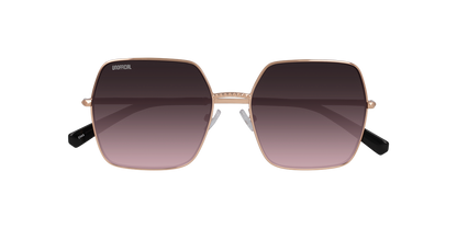 Lentes De Sol Unofficial UO5140 Rosado/Dorado