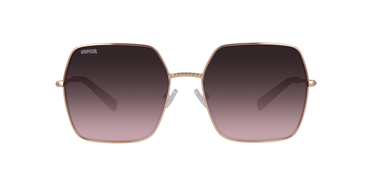 Lentes De Sol Unofficial UO5140 Rosado/Dorado