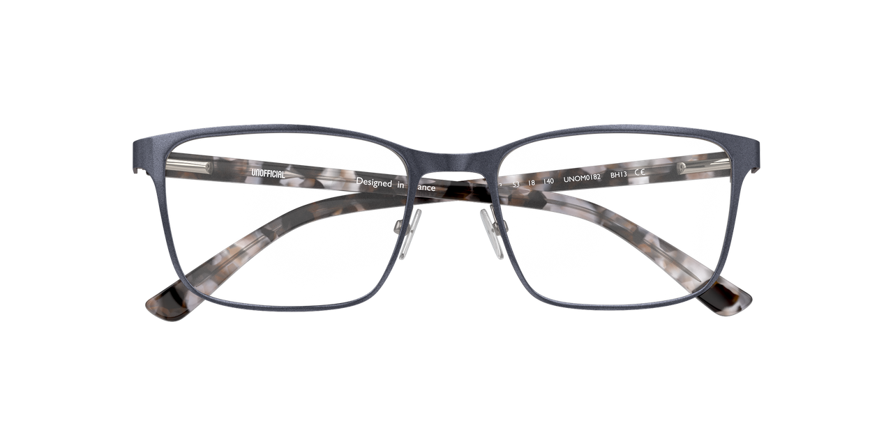Lentes Oftálmicos Unofficial UO1007 Gris Oscuro