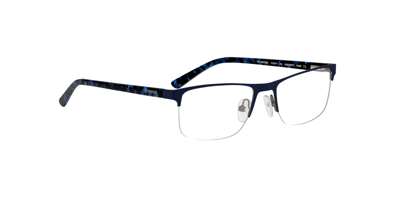 Lentes Oftálmicos Unofficial UO1068 Gris/Azul