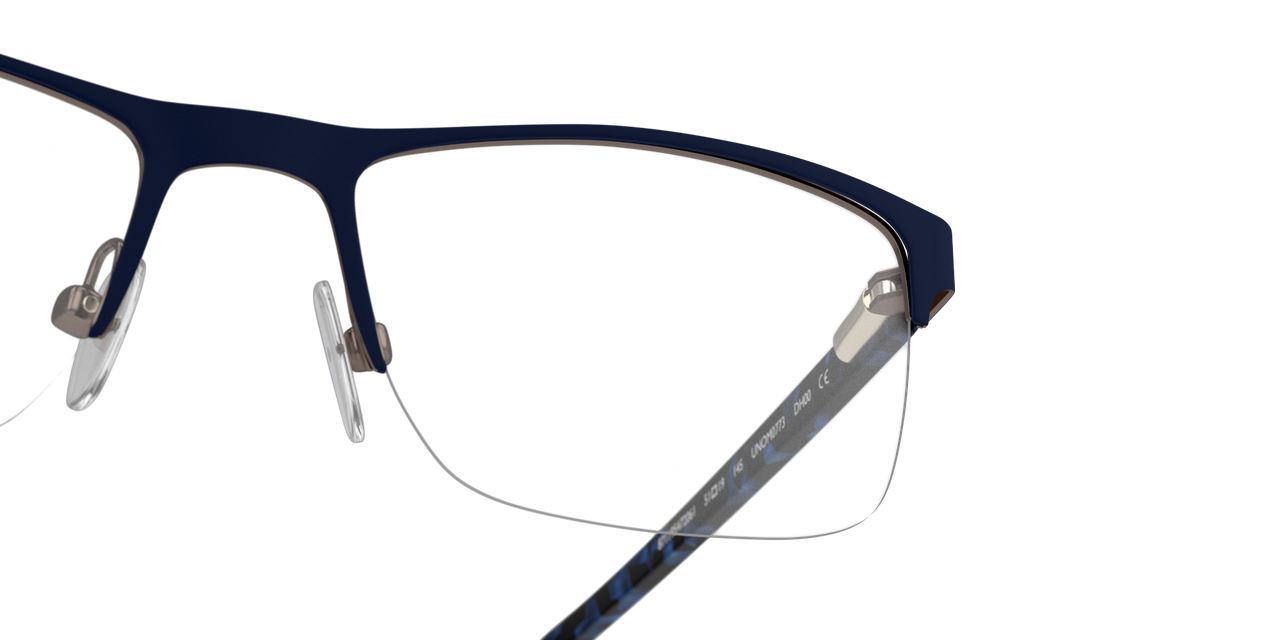 Lentes Oftálmicos Unofficial UO1068 Gris/Azul