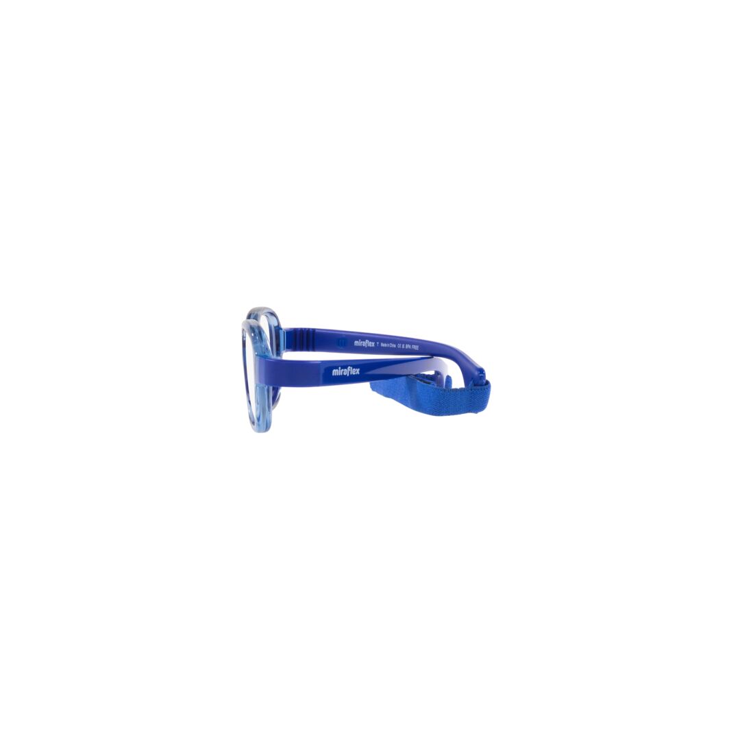 Lentes Oftálmicos Miraflex Jr MF4004 Azul Transparente